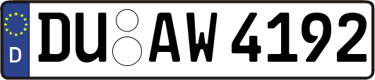 DU-AW4192