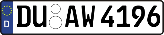 DU-AW4196