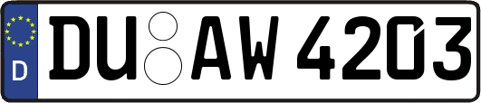 DU-AW4203