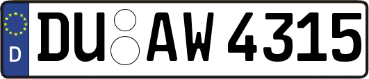 DU-AW4315