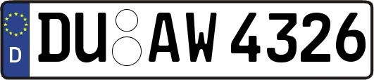 DU-AW4326