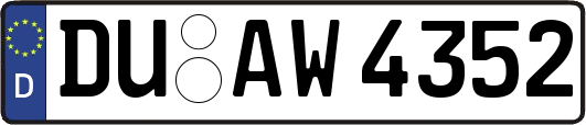 DU-AW4352