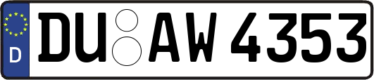 DU-AW4353