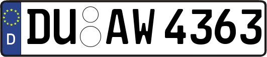 DU-AW4363