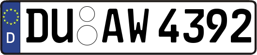 DU-AW4392