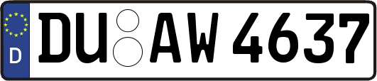 DU-AW4637