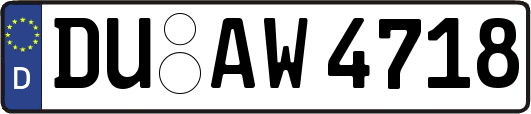DU-AW4718