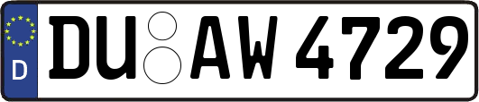 DU-AW4729