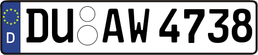 DU-AW4738