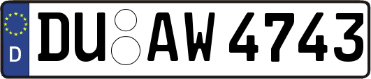 DU-AW4743