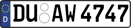 DU-AW4747