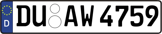 DU-AW4759