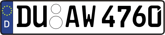 DU-AW4760