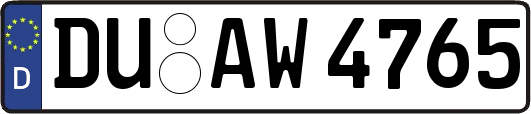 DU-AW4765
