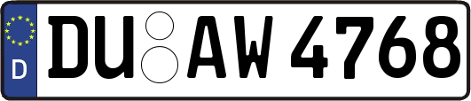 DU-AW4768