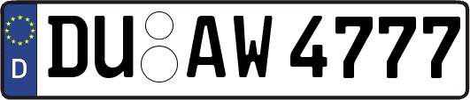 DU-AW4777