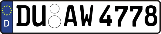 DU-AW4778