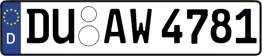 DU-AW4781