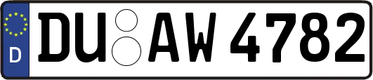 DU-AW4782