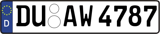 DU-AW4787