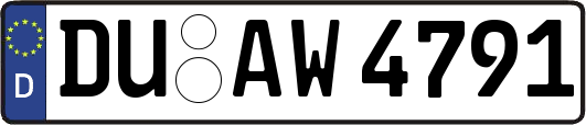 DU-AW4791
