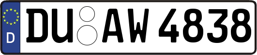 DU-AW4838