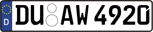 DU-AW4920