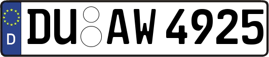 DU-AW4925