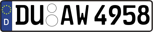 DU-AW4958