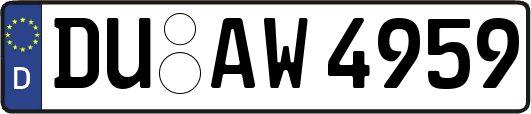 DU-AW4959