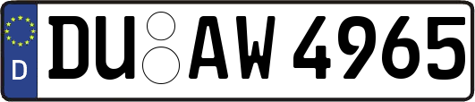 DU-AW4965