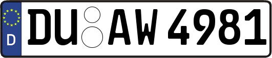 DU-AW4981