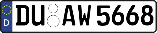DU-AW5668