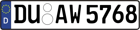 DU-AW5768
