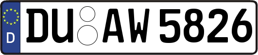 DU-AW5826