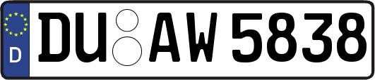 DU-AW5838