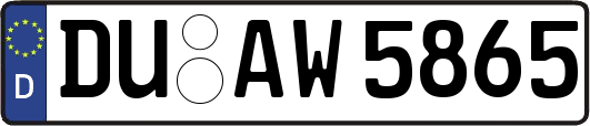 DU-AW5865