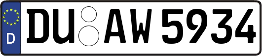 DU-AW5934