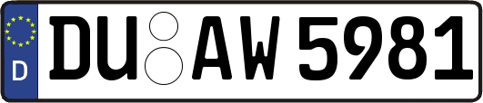 DU-AW5981