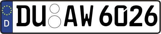 DU-AW6026