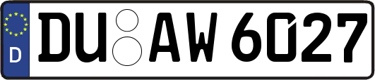 DU-AW6027