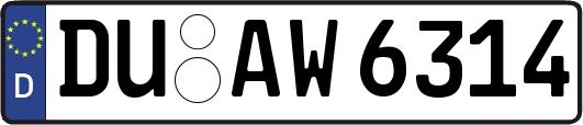 DU-AW6314