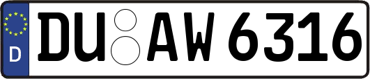 DU-AW6316