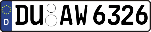 DU-AW6326