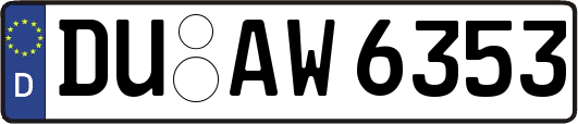 DU-AW6353
