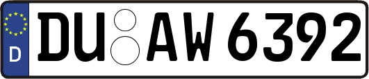 DU-AW6392