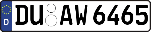 DU-AW6465