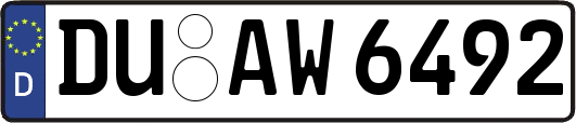 DU-AW6492
