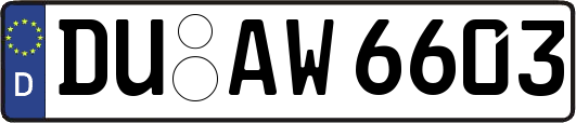 DU-AW6603