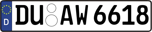 DU-AW6618